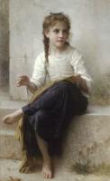 Bouguereau, William-Adolphe - La couturiere, Sewing